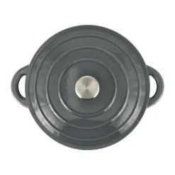 Olla de hierro fundido Nordwik redonda 5 l, Gris