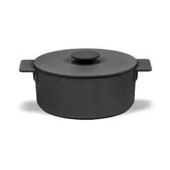 Olla de hierro fundido Surface negro, 2 L