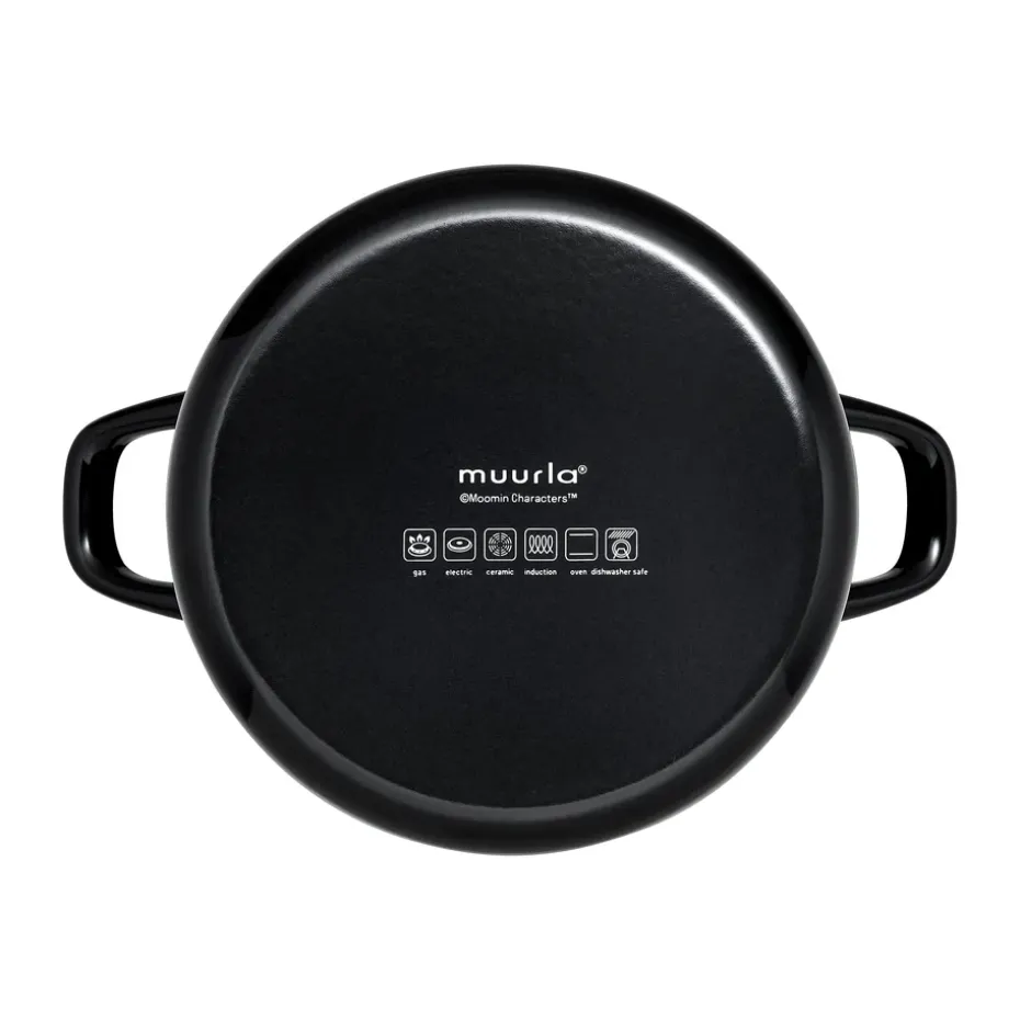 Olla esmaltada Mumin con tapa alta 3,5 L, Cocina