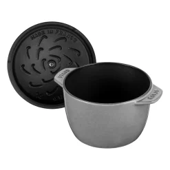 Olla hierro fundido Rice cocotte 1,6 L, gris