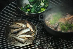 Olla Norden Grill Chef hierro fundido-acero inoxidable, Ø30 cm