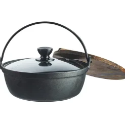 Olla Satake Nabe, negro, 3,6 L