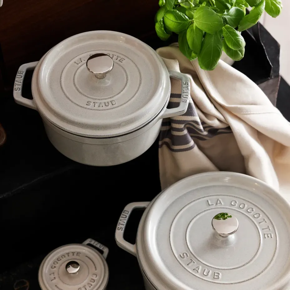 Olla Staub White Truffle, 1,7 l