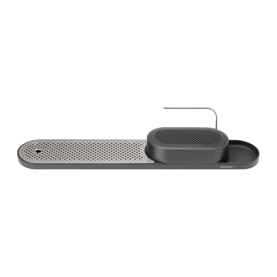 Organizador de fregadero SinkStyle, set de 2 piezas, Mineral Infinite Grey