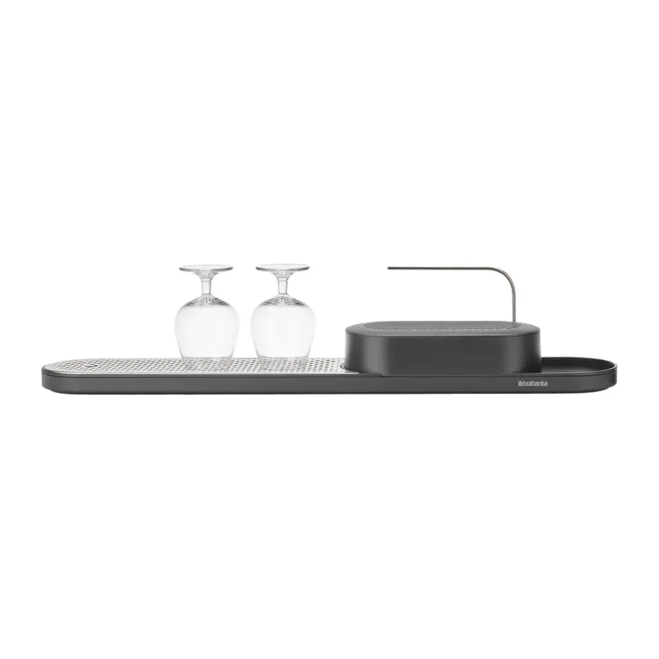 Organizador de fregadero SinkStyle, set de 2 piezas, Mineral Infinite Grey