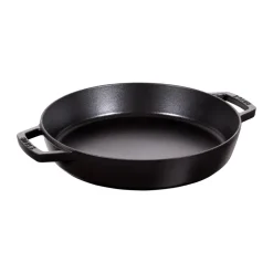 Paella de hierro fundido Staub con 2 asas Ø34 cm, Negro
