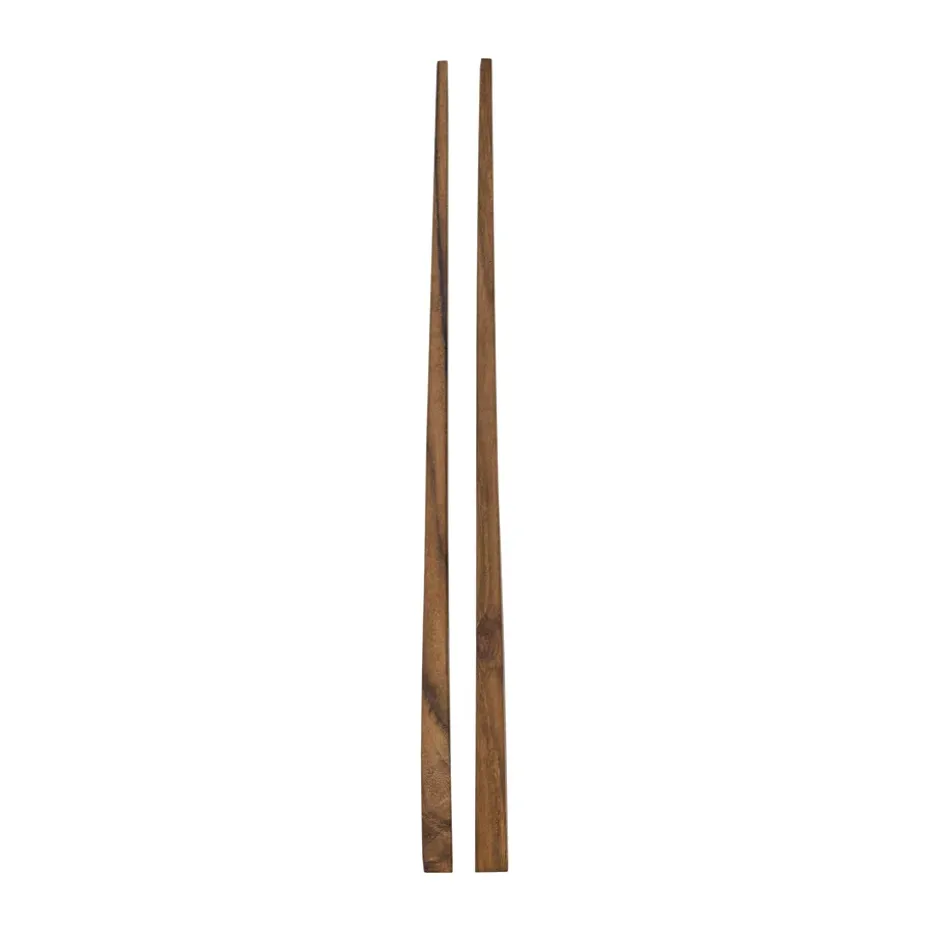 Palillos Teak 1 set, Marrón