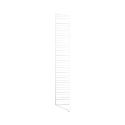 Panel de suelo String, Blanco, 200x30 cm, paquete de 1