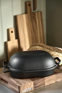 Panera Levain Nordwik XL 39x26 cm, Negro