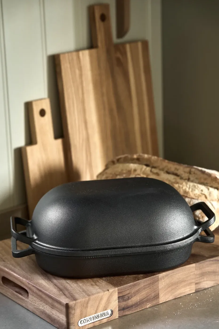 Panera Levain Nordwik XL 39x26 cm, Negro