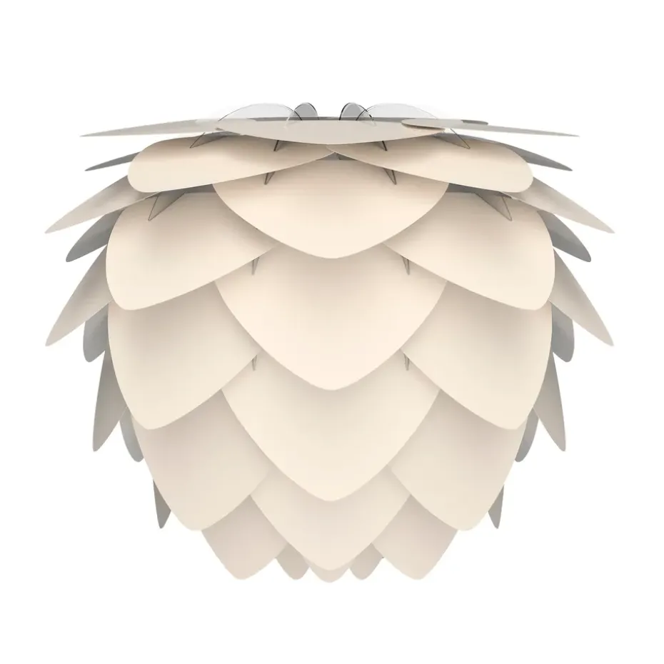 Pantalla de lámpara Aluvia pearl, 59 cm