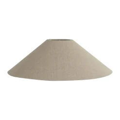 Pantalla de lámpara Basic flat Ø42 cm, Natural