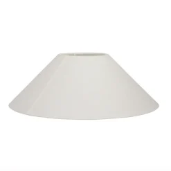 Pantalla de lámpara Basic flat Ø30 cm, White