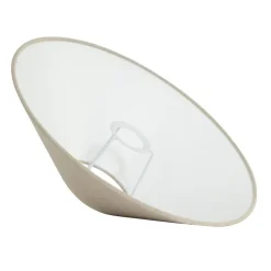 Pantalla de lámpara Basic flat Ø30 cm, Natural