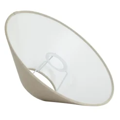 Pantalla de lámpara Basic flat Ø36 cm, Natural