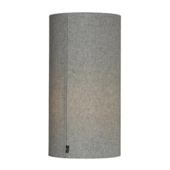 Pantalla de lámpara Bender lana Ø27 cm, gris