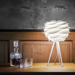 Pantalla de lámpara Carmina mini Ø32 cm, blanco