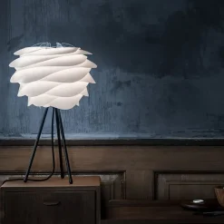 Pantalla de lámpara Carmina mini Ø32 cm, blanco