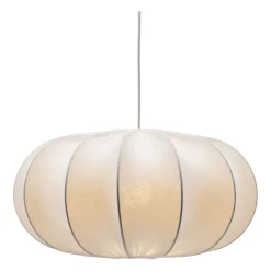 Pantalla de lámpara Dalia 50 cm, blanco
