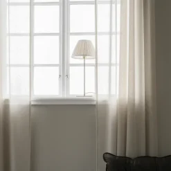 Pantalla de lámpara Ella Ø26 cm, natural