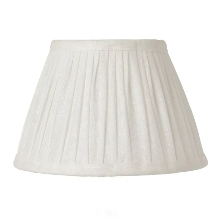 Pantalla de lámpara Ella Ø20 cm, blanco