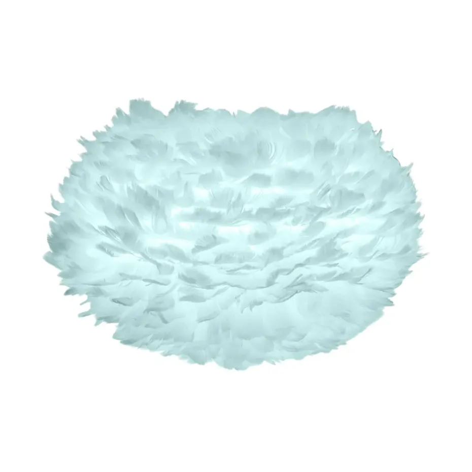 Pantalla de lámpara Eos azul claro, Medium ø45 cm