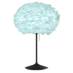 Pantalla de lámpara Eos azul claro, Medium ø45 cm