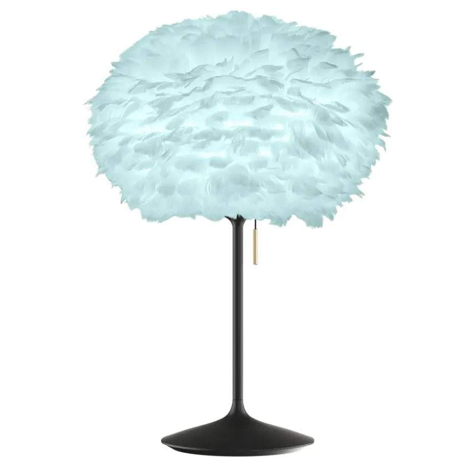 Pantalla de lámpara Eos azul claro, Medium ø45 cm