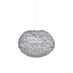 Pantalla de lámpara Eos gris claro, Large Ø 65 cm