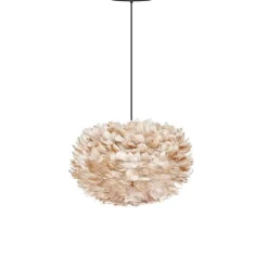 Pantalla de lámpara Eos marrón claro, Small Ø 45 cm