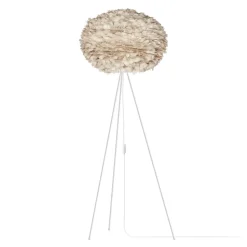 Pantalla de lámpara Eos marrón claro, Large Ø 65 cm