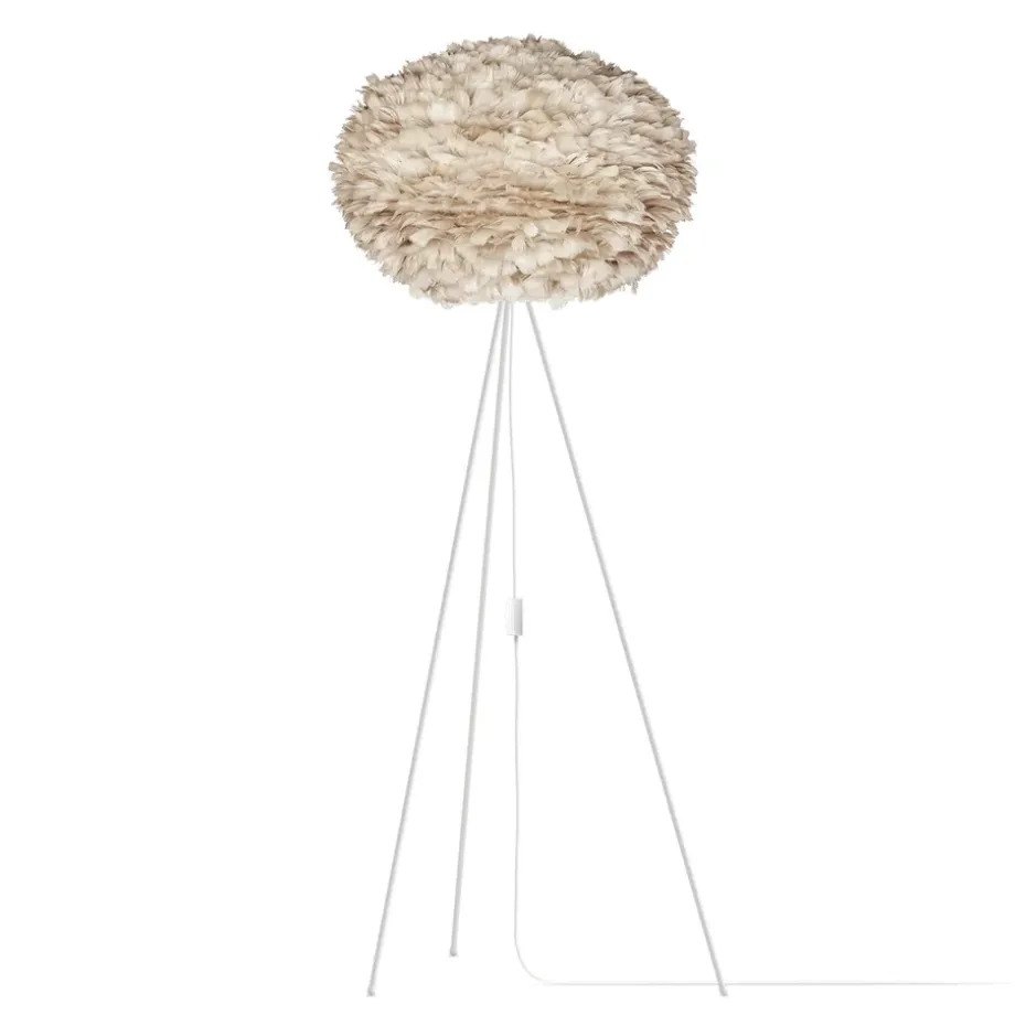 Pantalla de lámpara Eos marrón claro, Large Ø 65 cm