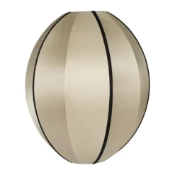 Pantalla de lámpara Indochina Classic Oval S, Kit-black
