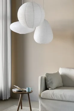 Pantalla de lámpara Lucent drop, Ø53 cm