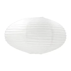 Pantalla de lámpara ovalada Lucent, Ø53 cm