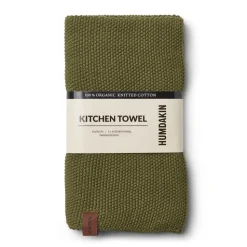 Paño de cocina Humdakin Knitted 45x70 cm, Fern