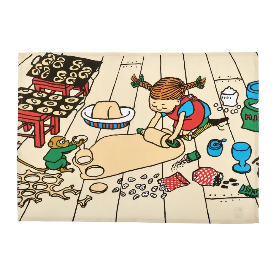 Paño de cocina Pippi 50x70 cm, Repostería