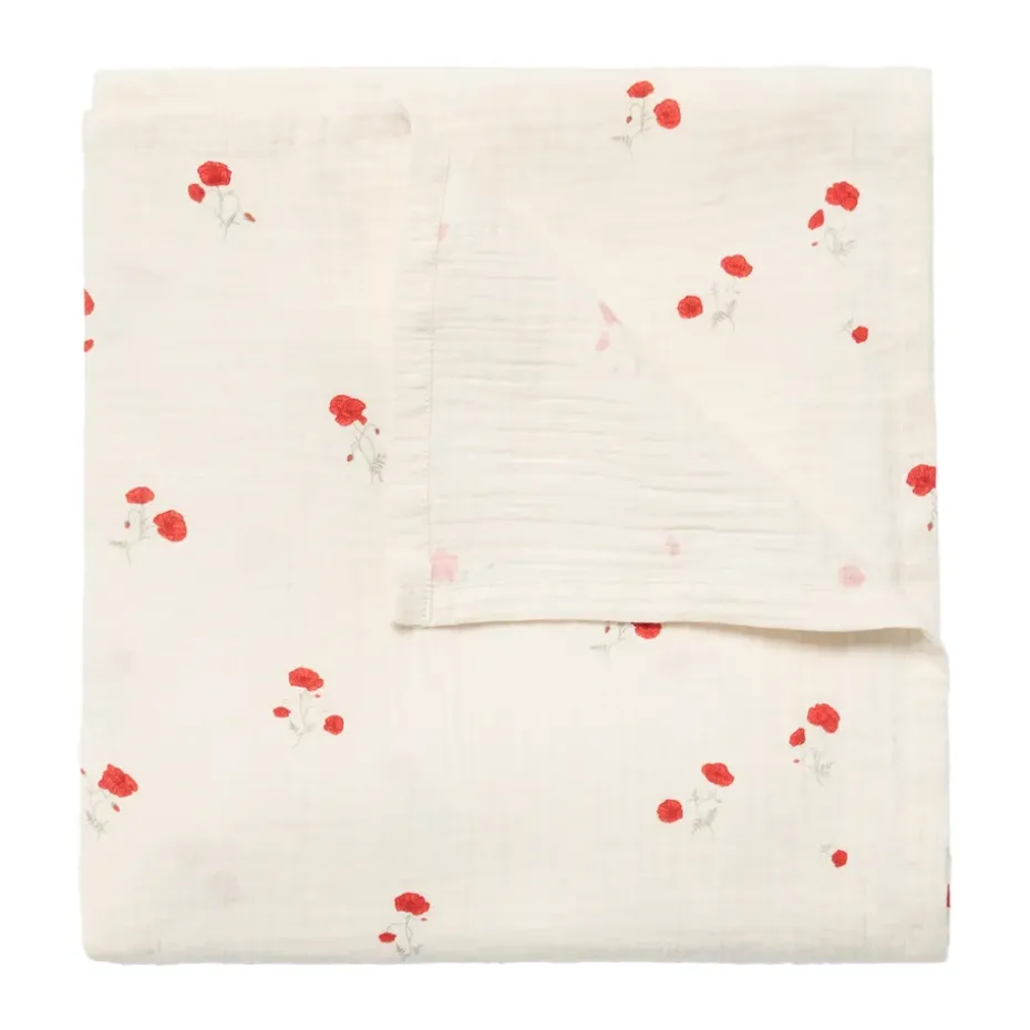Paño de muselina Poppy Muslin, 110x110 cm