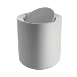 Papelera Birillo 21 × 18,5 cm, Blanco