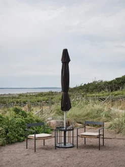 Parasol Bolano, Charcoal black, Ø270 cm