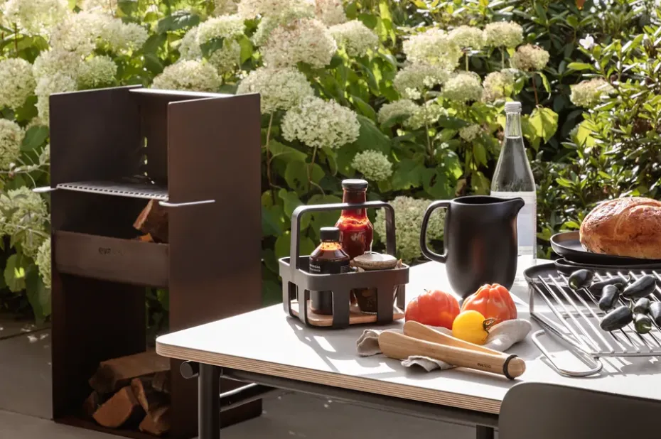 Parrilla FireSpot, Acero corten