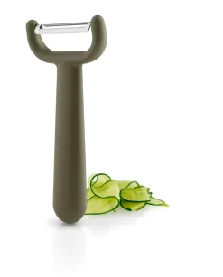 Pelador de verduras Green tool 14,5 cm, verde