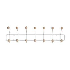 Perchero Bill Horizontal S, blanco