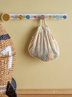 Perchero con ganchos Space 55 cm, Brown-multi