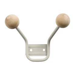 Perchero de pared Bill XXS, Greige