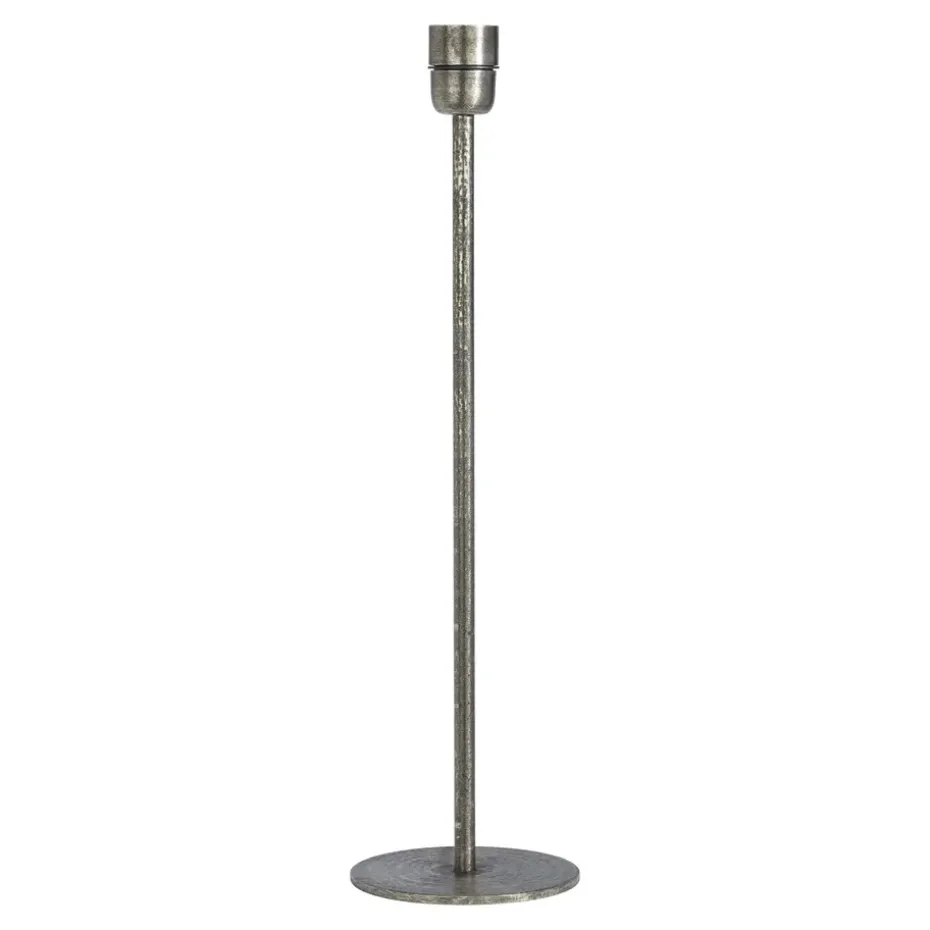 Pie de lámpara Base 45 cm, Beaten silver