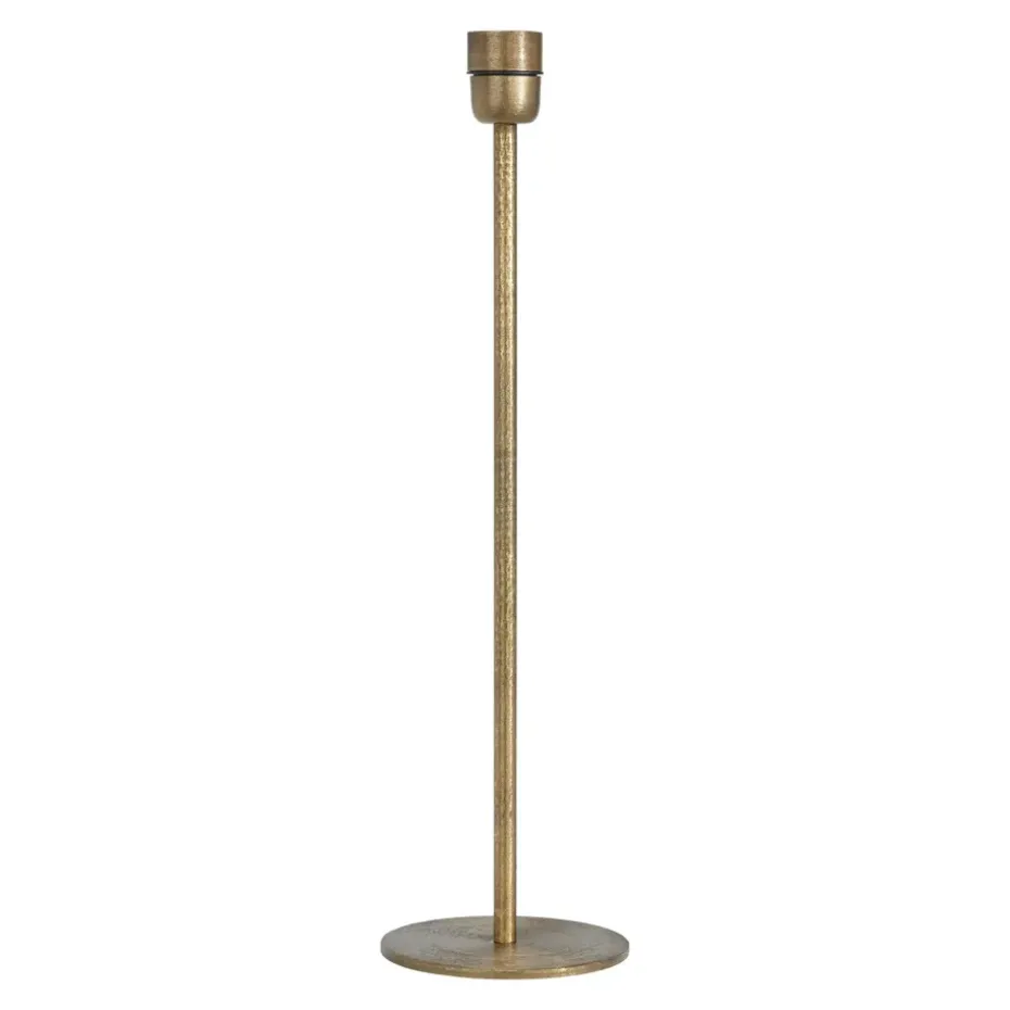 Pie de lámpara Base 45 cm, Beaten gold