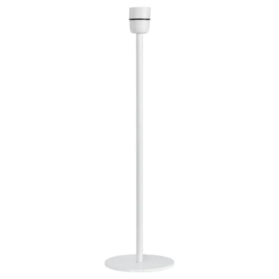 Pie de lámpara Base 45 cm, Blanco mate