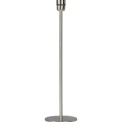 Pie de lámpara Base 55 cm, Cromo mate