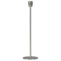 Pie de lámpara Base 45 cm, Cromo mate